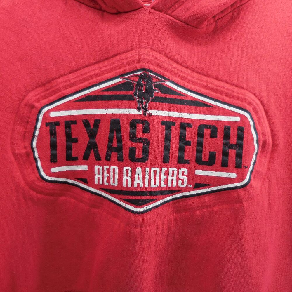 Russell‎ Athletic Texas Tech Red Raiders Hoodie Sweatshirt Vintage Y2K Size 3XL
